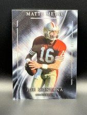 2026 Wild Card Matte Metal Joe Montana 49ers/Chiefs HOF QB 1/1 Black