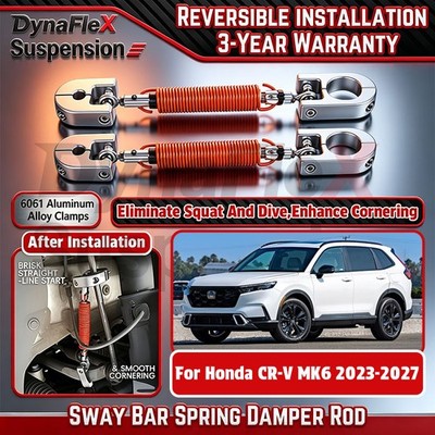 2PCS Sway Bar anti-roll Link Spring Damper Rod For Honda CR-V CRV MK6 2023-2027