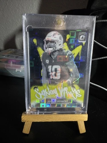 2025 Donruss Optic Football Black Pandora Justin Herbert #3