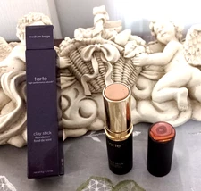 TARTE CLAY STICK FOUNDATION - MEDIUM BEIGE - BRAND NEW IN BOX -0.32 OZ.