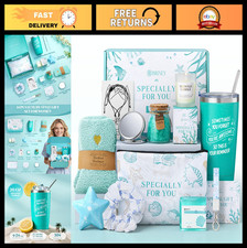 Ocean-Themed Spa Gift Set for Women - Relaxing Bath  Body Basket for Valentine'