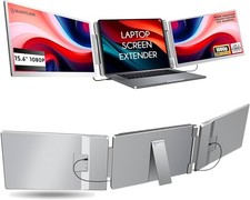 15.6" Laptop Screen Extender for Triple Display, FHD 1080P Portable Monitor
