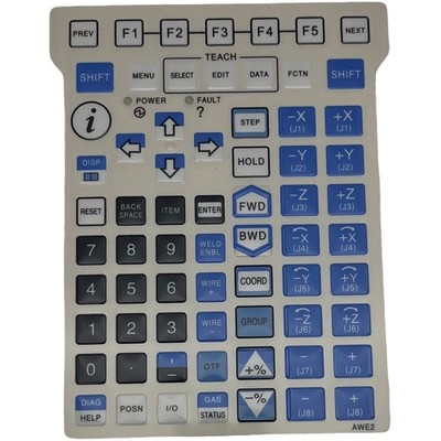 F   Robot A05B-2256-C101#EAW teach pendant keypad AWE2 overlay Membrane New #zc