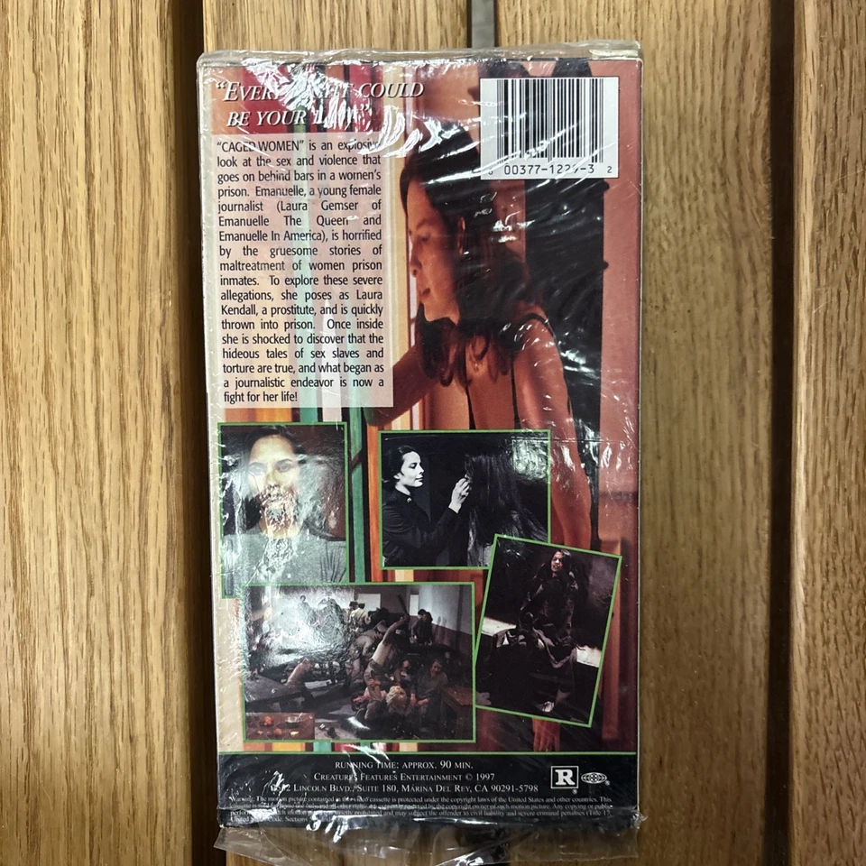 Caged Women - VHS VCR 1997 Women's Prison Foto 2 de 4