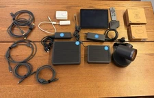 Logitech Rally VC System, Table & Display Hubs, Speaker, Mic, Camera and Tap