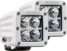 Rigid Industries 602113 D-series Pro Led Light Flood Optic Surface Mount Whit