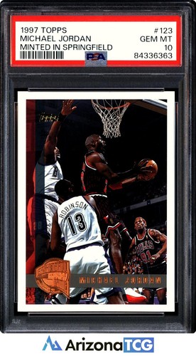 1997 Michael Jordan [Minted in Springfield Gold] #123