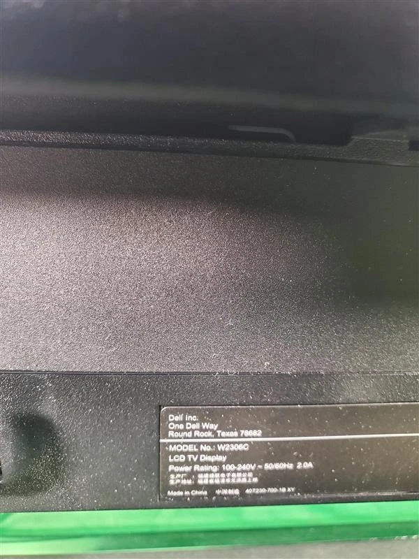 Dell 23-inch (1366 x 768) 60Hz  LCD Television  Monitor W2306C - Image 4 of 4