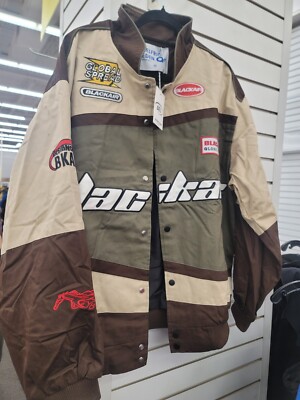 ジャケット・アウター XL racing jacket Vintage Fast Lane Speed Freak #74 Motorcycle Racing Jacket