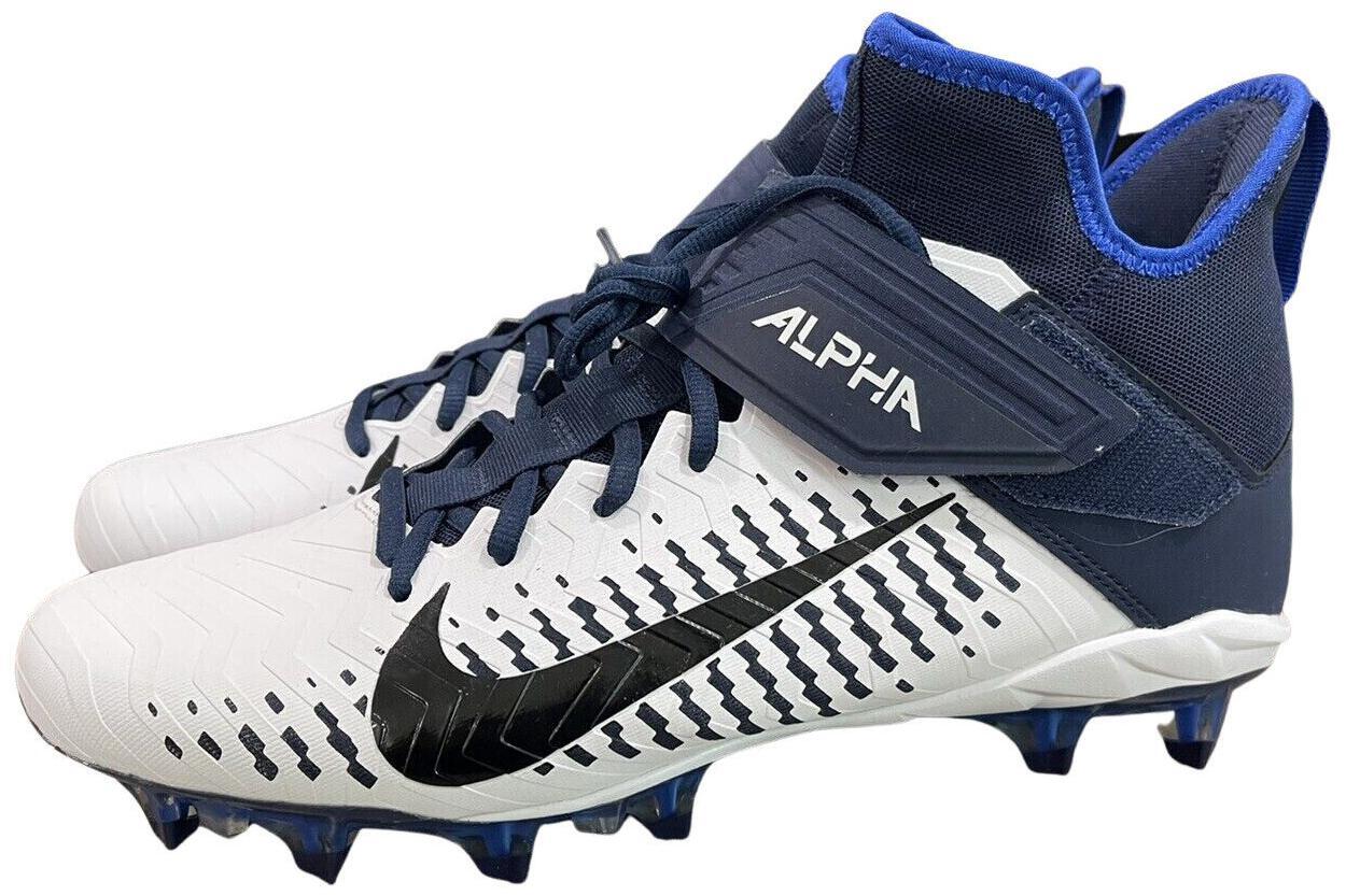Las mejores ofertas en Nike Alpha Menace Pro 2 Mid White Navy | eBay