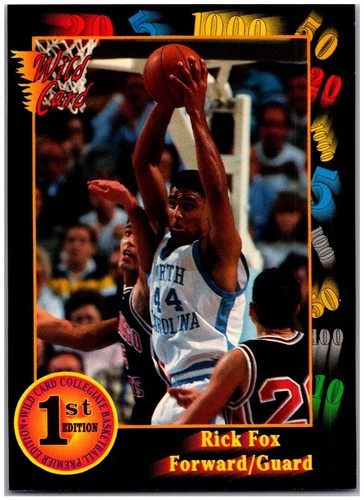 1991-92 Wild Card #19 Rick Fox - FREE SHIPPING! - Picture 1 of 2