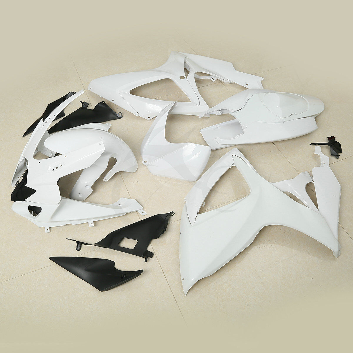 Unpainted Injection Fairing Bodywork Fit For Suzuki GSX-R GSXR 600 750 2006-2007 image