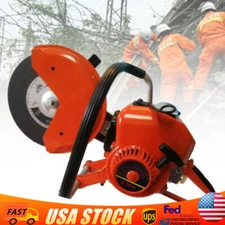 6.8HP Concrete Cut Off Saw 2-stroke Gas Demolition Saw Concrete Cutter & Blade