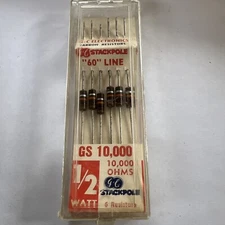 GC Electronics 1/2 Watt 10000 Ohm Resistors 