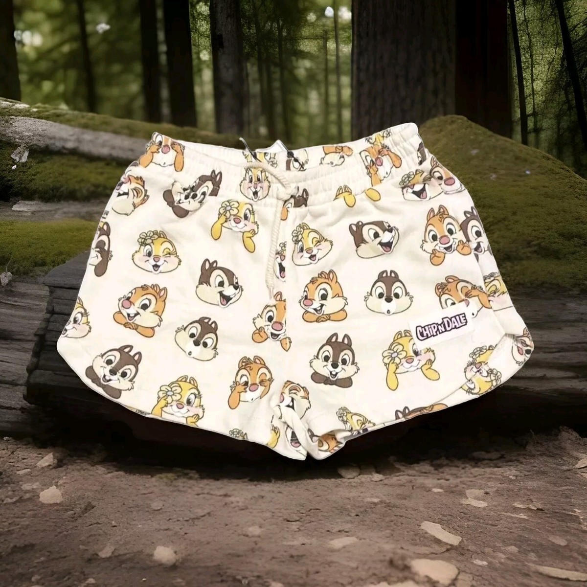 🆕ZARA x DISNEY CHIP n DALE Girls Shorts 13-14 Cotton