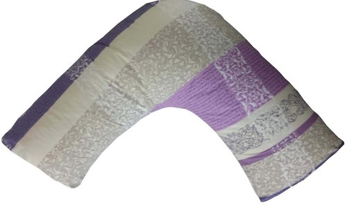 100% EGYPTIAN COTTON 200 THREAD COUNT V SHAPED PILLOW CASE ORTHOPEDIC COVER - Picture 14 of 31