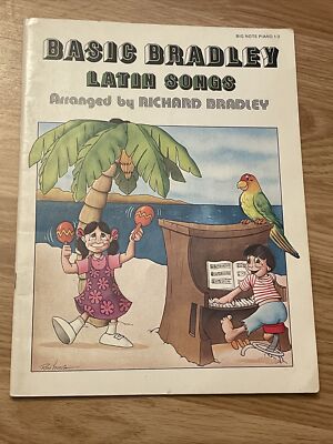 Basic Bradley Latin Songs Richard Bradley Big Note Piano Series Sheet Music