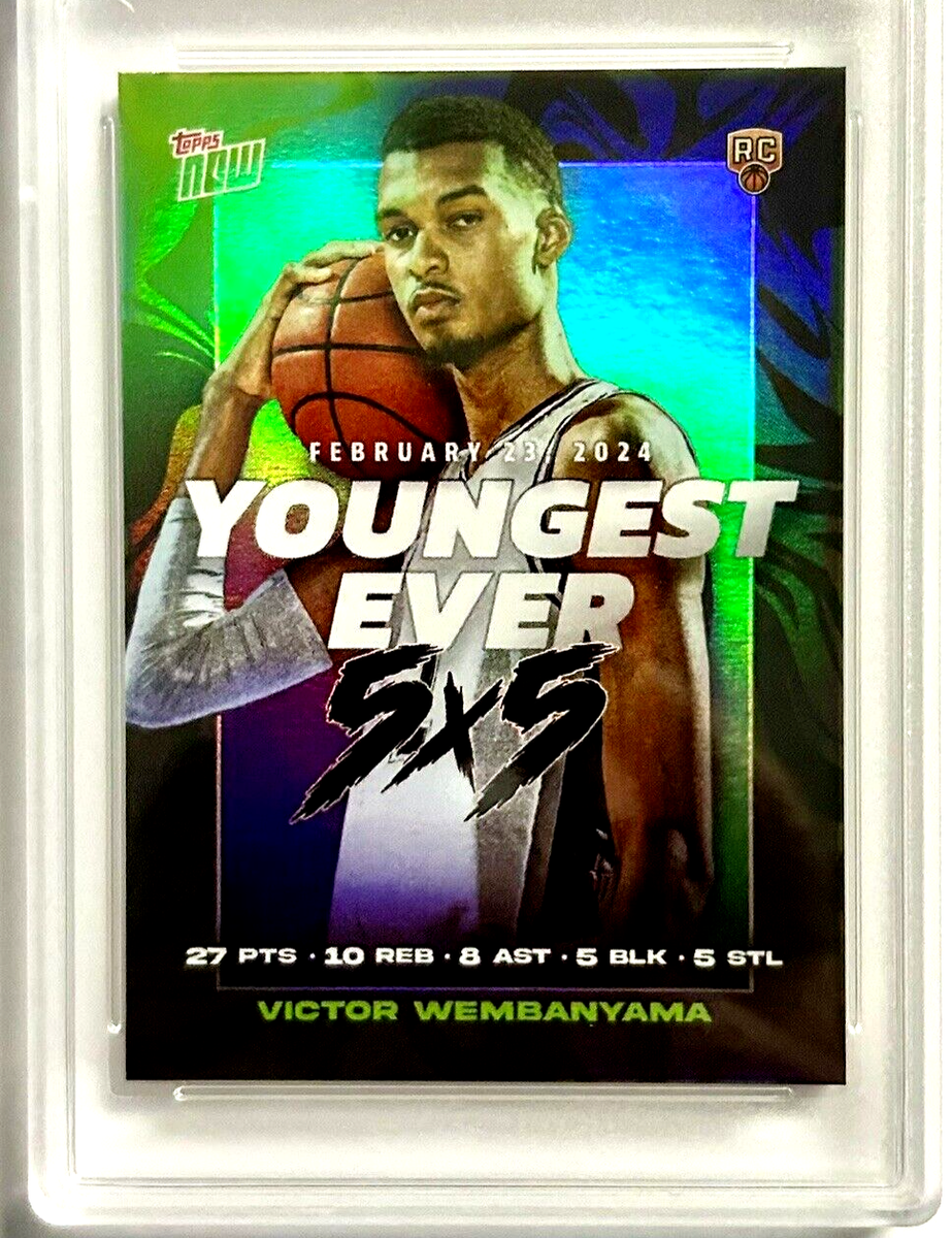 2023-24 Topps Now - Victor Wembanyama #VW-2 for sale online | eBay