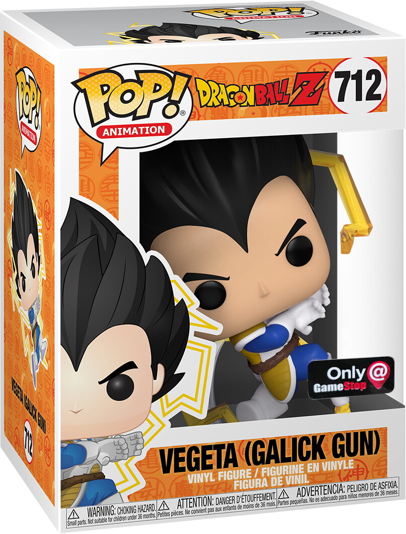 Dragonball Vegeta (Galick Gun) Only Gamestop 712 - Funko Pop