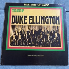 The Best Of Duke Ellington 1927-1941 Vinyl LP Italy 1971 ‘History Of Jazz’