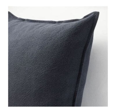 Ikea JOFRID Cushion cover blue Grey woven Cover Only