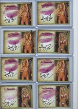 Ivy Ferguson Signed & Kissed Trading Card #7 International Model