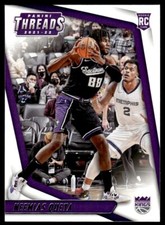 2021-22 Panini Threads Basketball Card Neemias Queta Rookie Sacramento Kings #95