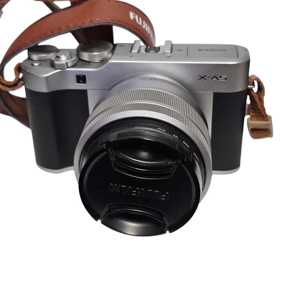 Fujifilm X-A5 24.2MP Digital Camera - Silver Kit with XC15 Fujifilm X-A5 24.2MP Digital Camera - Silver Kit with XC15
