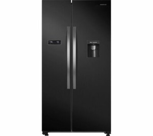 Kenwood Ksbsdb19 American Style Fridge Freezer Black Currys 5017416784467 Ebay