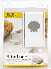Punch Bunch SlimLock Medium Paper Hole Punch SL2 Shell Shape Punch NEW