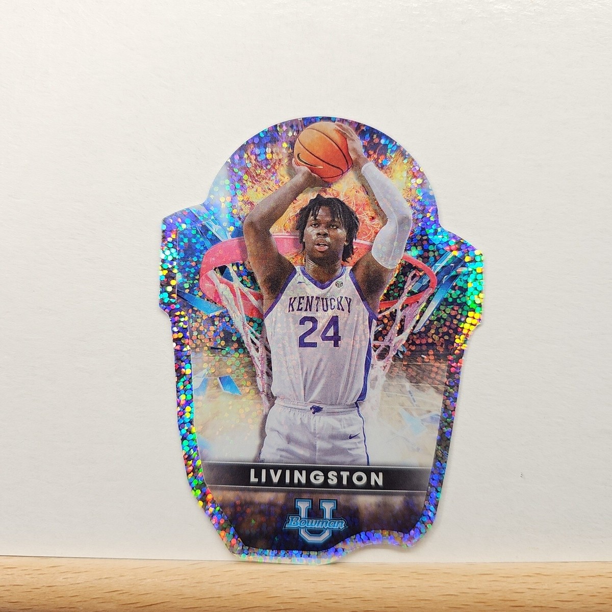 2022-23 Bowman U Best Chris Livingston Bowman U Buckets SPECKLE 