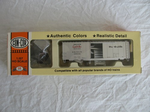 Con-Cor HO 60034 Denver & Rio Grande Western Cookie PS-1 40' Caja Coche Kit Nuevo de Lote Antiguo | Zustand: New