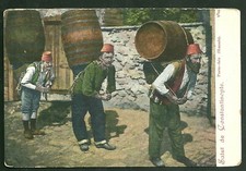 2 Postcards Constantinople Turkey Derwiches Tourneurs Salut De Constantinople