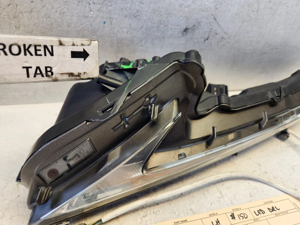 1 pestaña rota 2014 15 2016 LEXUS IS250 IS 350 LUZ ANTINIEBLA LED IZQUIERDA OEM AX72768 Foto 3 de 4