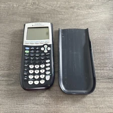 Texas Instruments Graphing Calculator TI-84 Plus  Black WORKS GREAT!