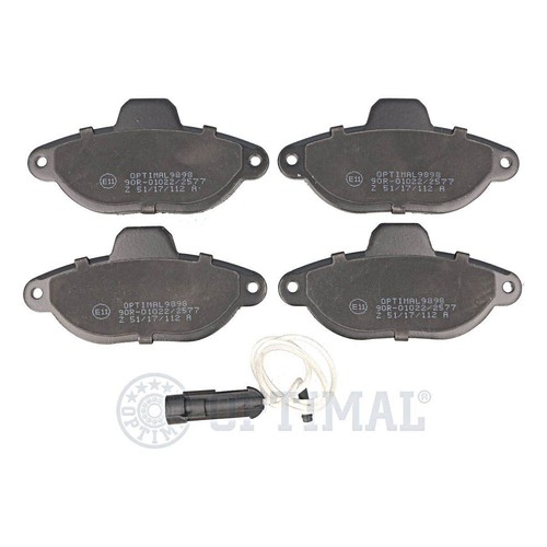 OPTIMAL Disc Brake Pad Set Front For FIAT Punto Van LANCIA Y 93-10 5892736