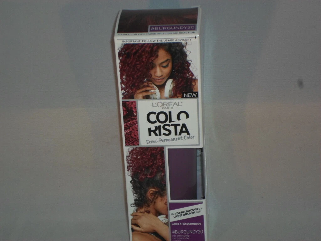 Colorista burgundy deals