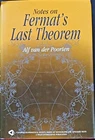 Notes on Fermat's Last Theorem by A.J. Van Der Poorten Hardcover Book