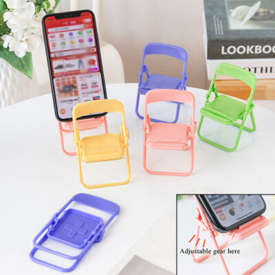 Universeller Lazy Bracket Klappstuhl-Telefonhalter Handy-/Desktop-   