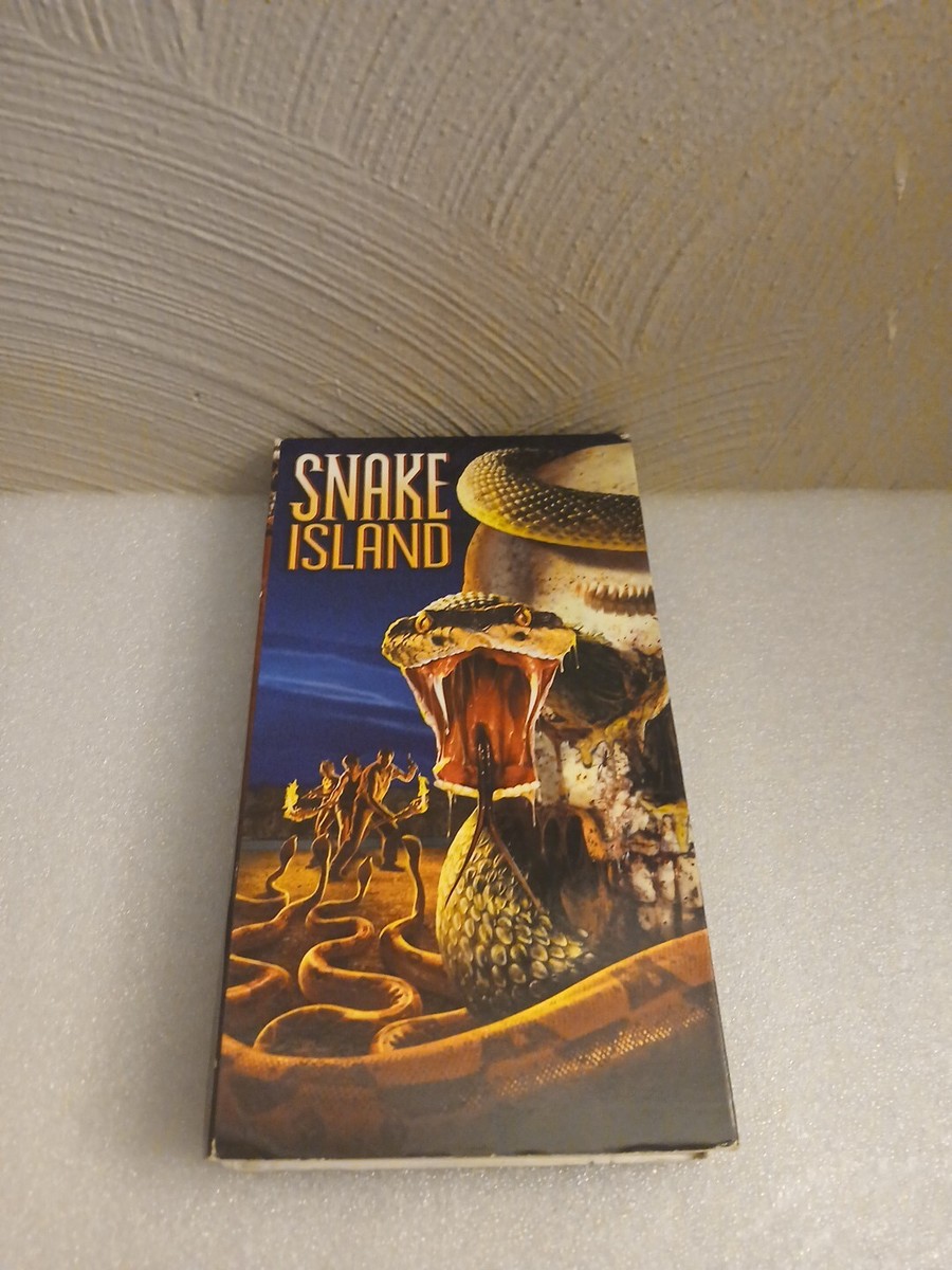 Snake Island VHS DEJ Productions 2002 Snake Horror Cult HTF Snake Island VHS DEJ Productions 2002 Snake Horror Cult HTF