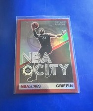 2019-20 Hoops Premium Stock NBA City Red #8 Blake Griffin
