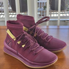 Under Armour UA TB M-Tag Josh Jackson 3022204-500 Maroon/Gold Size 9 Sneakers