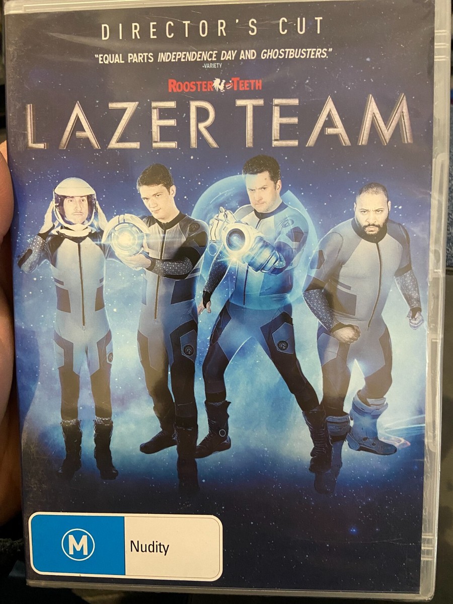Lazer Team NEW/sealed region 4 DVD (2015 Rooster Teeth sci-fi