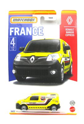 Matchbox Renault Kangoo Express France gelb 1:64