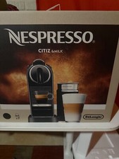 Nespresso CitiZ Coffee Espresso Machine by De'Longhi with Milk Frother, White