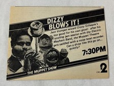 1980 KNXT tv ad ~ THE MUPPET SHOW Dizzy Gillespie