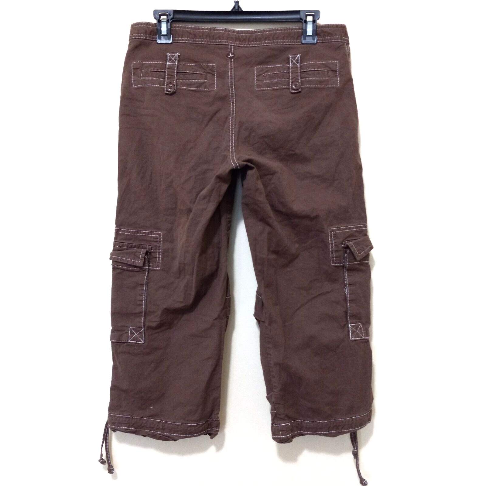 prana cotton blend crop casual pants