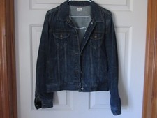 Mudd Women's Blue Jean Denim Jacket Size Large