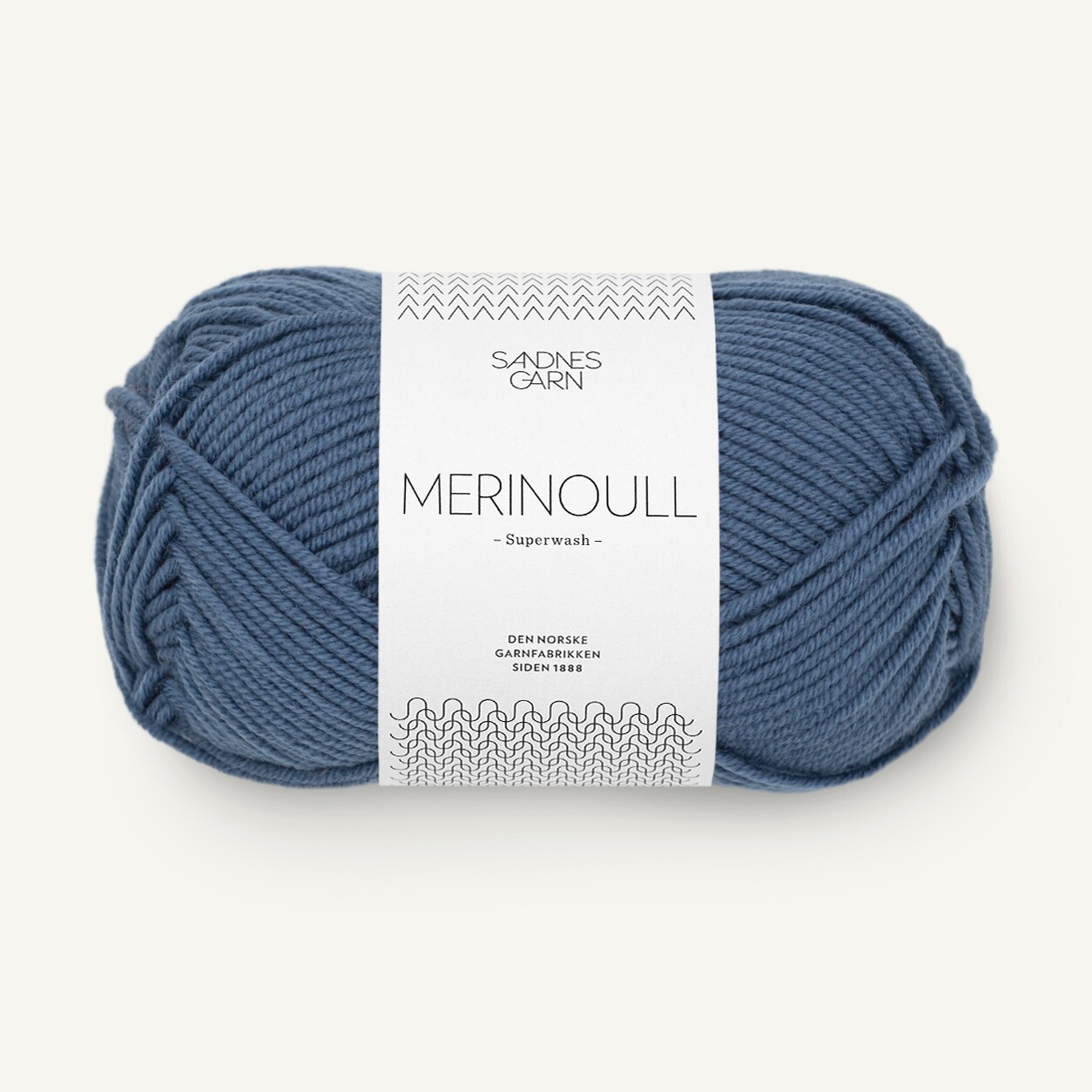 Merino Wool by Sandnes Garn - Jeans Blue (6052) - 50 g / approx. 105 m Wool