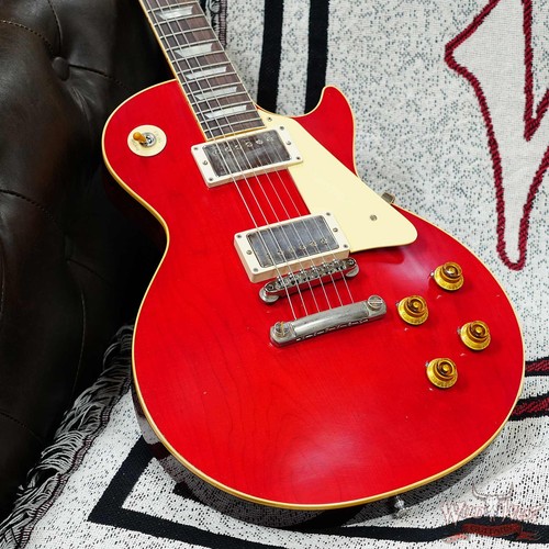 Gibson Custom Shop M2M 1958 Les Paul Murphy Lab Light Aged Sweet Cherry Red 8.75 - Picture 7 of 12